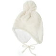 thumbnail image 4 of Zukuco Kids Baby Winter hat, Knit Hat Gloves Set Wool Fleece Warm Beanie Toddler Hats Boys Girls Warm Caps Glove, 4 of 9