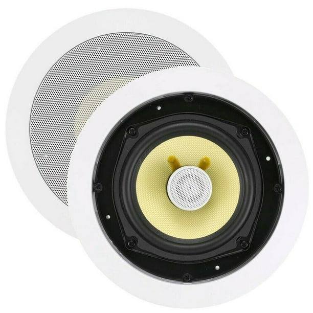 Pair 200W 2 Way 5.25" In Wall Ceiling Speaker Stereo Audio Home Theater