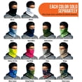 thumbnail image 4 of ARMORAY Face Mask Neck Gaiter 12-in-1 Headband Scarf Balaclava Bandana Sweatband for Fishing Hiking Running Outdoor Sports Dustproof Sun Protection Black, 4 of 5