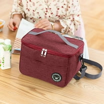 Byujiro Insulated Lunch Bag for Work, Oxford Fabric Lunch Tote with Aluminum Foil Lining, Thermal Lunch Box Carrier for Men & Women Adults