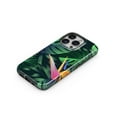 thumbnail image 3 of DesignSkinz Scratch-Resistant Hard Slim Case Compatible with iPhone 14 Plus (Compatible with MagSafe) - Tropical Summer Jungle v2, 3 of 9