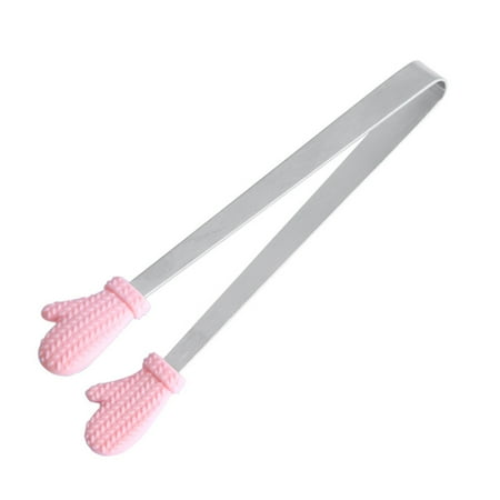 

Hloma Food Clip Portable Cute Stainless Steel Mini Hand-Shaped Ice Cube Sugar Tong for Kitchen