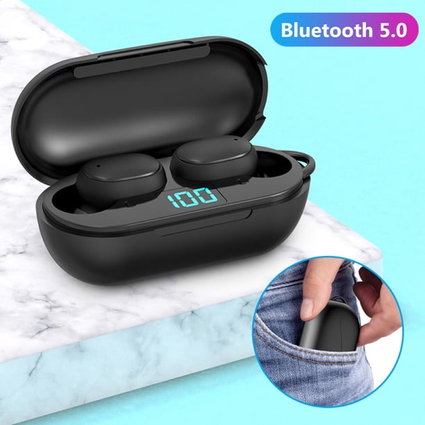 Twowood auricular H6 Bluetooth-Compatible 5.0 VERDADERO VERDADERO STEREO CALIENTE DIGITAL EN ORÍCULAR A LOS AUTÁS DE AUTE AUTE
