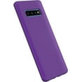 thumbnail image 3 of Galaxy S10 Plus Case, Liquid Silicone Case Dual Layer Hybrid Hard PC Soft Silicone Gel Rubber Bumper Slim Phone Case for Samsung Galaxy S10 Plus Purple, 3 of 12
