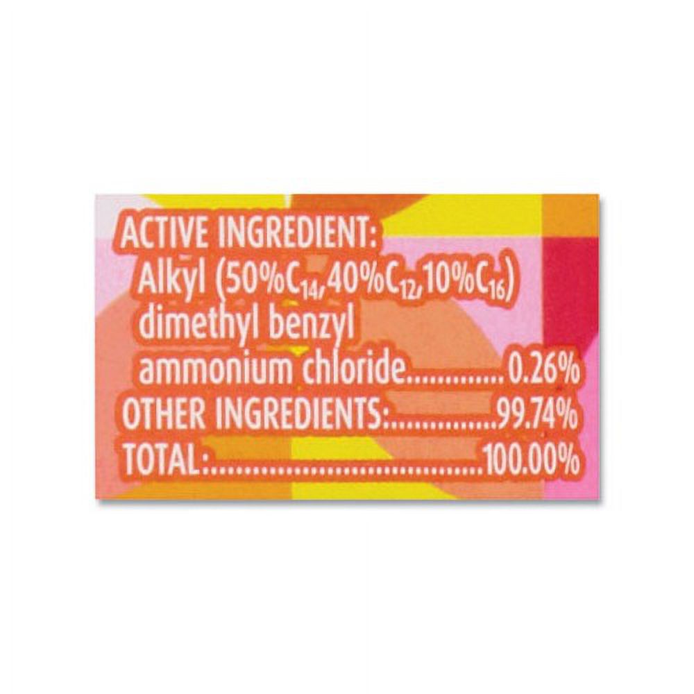Disinfecting Wipes 7 x 7.25, Mango and Hibiscus, 80 Wipes/Canister, 6 Canisters/Carton