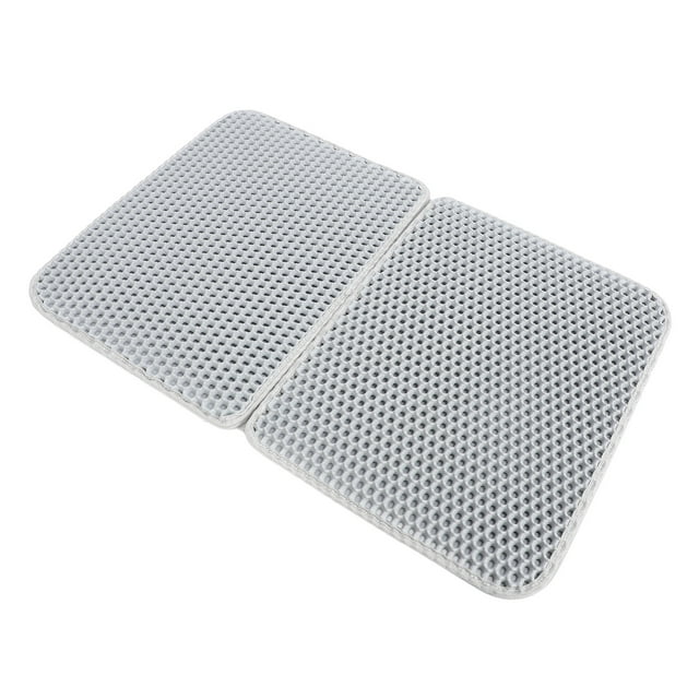Estera de Capitura de Para Gatitos, Estera de Para Gato de Doble Capa Fácil de Limpiar Suave Plegable para Gatos Perros