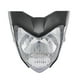 thumbnail image 5 of de faro de motocicleta Universal para //FZER150, tres , gris, se describe Yotijar Faro de la motocicleta Faro, 5 of 9