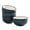 BLUE, variant on Bico Helios Blue 26oz Cereal Bowls, Set of 4, for Pasta, Salad, Cereal, Soup & Microwave & Dishwasher Safe