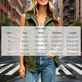 thumbnail image 3 of Admvng Womens Cargo Sleeveless Vest Drawstring Waist Multi Pocket Casual Outdoor Workwear Jacket, 3 of 7