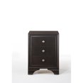 thumbnail image 3 of ACME Blaise 3 Drawer Nightstand in Espresso, 3 of 9