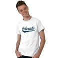 thumbnail image 4 of Colorado CO Classic Athletic Script Men's Graphic T Shirt Tees Brisco Brands S, 4 of 4