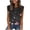 Black, variant on JTZGDY Summer Womens Tops Cute Cap Sleeve Floral Pattern Printed Crew Neck Tshirts Business Dressy Tunic Blouse Beach Vacation Graphic Tees