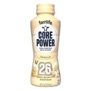 Core Power Protein Shake, Vanilla, 26g Bottle, 14 fl oz