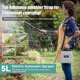 thumbnail image 3 of Garden Water Sprayer Automatic Bottle Mackpack Electric 5L Hombro Pesticida Pestigo USB Recargable 3 Modos Multifunción para Limpieza Vidrio, 3 of 9