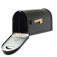 thumbnail image 6 of Classic Curbside Mailbox with Bradford Direct Burial Mailbox Post - Black, 6 of 8