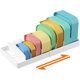 thumbnail image 1 of The packaging box for production and storage has dimensions of 134 - 61 centimeters. It comes with a food container and is adjustable in size. It is placed on the countertop cabinet in the kitchen, 1 of 15