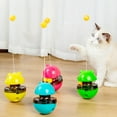 Multifunctional Track Leaky Food Tumbler Cat Toy Table Tennis Fun Cat multifunctional-track-leaky-food-tumbler-cat-toy-table-tennis-fun-cat