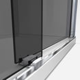 thumbnail image 5 of DreamLine Sapphire 44-48 in. W x 76 in. H Semi-Frameless Bypass Shower Door in Chrome and Gray Glass, 5 of 9