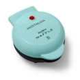 thumbnail image 1 of Máquina para hacer gofres Nostalgia MyMini Personal Electric de 5 pulgadas, color aguamarina, 1 of 7