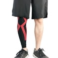 thumbnail image 1 of ZAXARRA Femmes Hommes Genou Genouillère Compression Manches de Jambe pour le Cyclisme Sportif, 1 of 6
