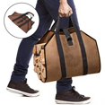 thumbnail image 3 of Soporte portátil, bolso de lona para exteriores, bolsa de madera Sunnimix Transportista de leña, 3 of 8