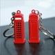 thumbnail image 2 of 10X Vintage Cabina Telefonica Britanica Miniatura Londres Coche Llaveros Diecast Regalo para Mujeres Ninas, 2 of 5
