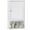 White, variant on Giantex Bathroom Wall Cabinet, Large Capacity Storage Cupboard Cabinet w/Single Louver Door & Height Adjustable Shelf, Wood Wall Mounted Medicine Cabinet, White