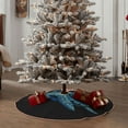 thumbnail image 4 of Rateoe Ocean Turtle Pattern Christmas Tree Skirt with Ties , Christmas Tree Decorations, Farmhouse Christmas Decor Xmas Holiday Decorations-48", 4 of 6