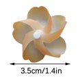 thumbnail image 3 of Summercome Cherry Flower Vent Clip, Air Conditioning Outlet Clip, Mini Windmill Car Air Freshener Clip, Charm Floral Car Inter Decor Accessories, Ideal Gift for Women (3 Pcs Brown), 3 of 7