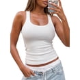 thumbnail image 2 of RELLECIGA Womens Tank Tops Sleeveless Round Neck Ribbed Stretch Women Shirts, 2 of 12