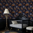thumbnail image 4 of Peel and Stick Wallpaper Mystical Shadowy Woodland Scene Glowing Mushrooms Artwork Wall Mural 17.7in x 9.8ft Self Adhesive Removable Wall Paper Renter Friendly Wallpaper for Nursery Bedroom, 4 of 8