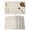 Brown Beige, variant on Placemats Set of 6, Brown Wood Grain Woven Placemat, Linen Place Mats for Kitchen/Dining Tables, Country Retro Wooden Plank Farmhouse Washable Table Mats for Party