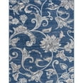 thumbnail image 2 of Alise Rugs Carrington Transitional Floral & Botanical Indoor Area Rug Navy 5' x 7' Floral & Botanical 5' x 8' Indoor Living Room,Bedroom,Dining Room, 2 of 5