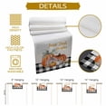 thumbnail image 5 of Farm Pumpkin Table Runner, Autumn Thanksgiving Kitchen Dining Table Decoration for Home Party Decor 14x72 Inches, 5 of 9