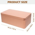 thumbnail image 2 of MIANGASTORE 2Pcs Tea Tin Empty Storage Box Jewelry Gift Packing Box Cookie Candy Container, 2 of 7