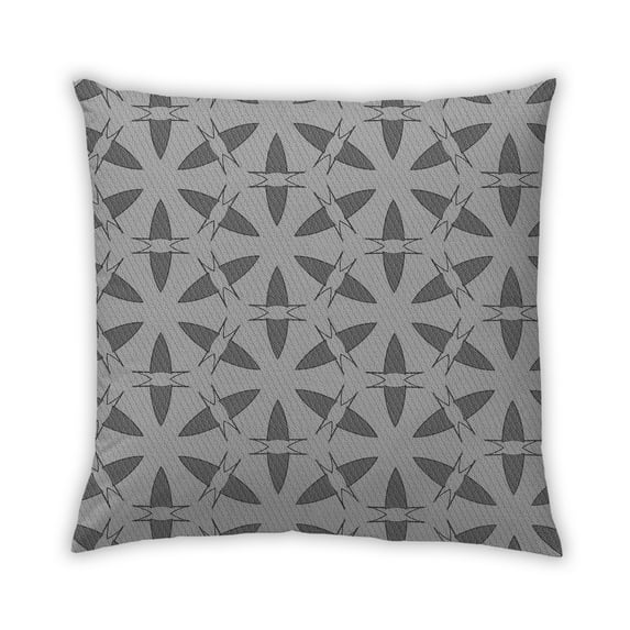 Ahgly Company Outdoor Square Contemporary Throw Pillow, 18 inch by 18 inch