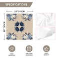 thumbnail image 3 of Sm:)e Pumpkin Fall Cloth Napkins Set of 6 Reusable Dinner Napkins, Washable Table Napkin for Wedding/Holiday Party/Baby Shower 18"x18", 3 of 8