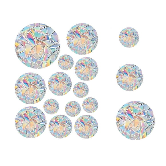 EGNMCR Room Decor, Home Decor, Home Decor Anticollision Window Decals Stickers Circle Window Clings -to Save Birds From Window Collisions window sticker