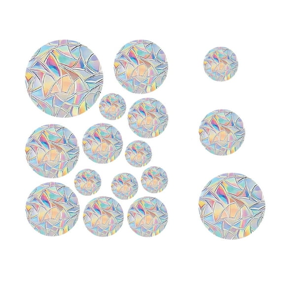 Yonrjhukm Bird Window Decals, Anticollision Stickers for Glass, Window Clings to Prevent Bird Collisions, Easy Application Removable PVC Stickers for Home Decor