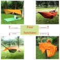 thumbnail image 2 of Maoww Hamac de Camping Multifonction 4 en 1 Imperméable Coussin Écran Ciel Hamac Imperméable pour Camping en Plein Air Randonnée, 2 of 9