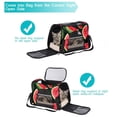thumbnail image 5 of Watermelon Fabric Dog Carrier - 17x10x11.8 in - Pet Bag with 900D Oxford Cloth, Sherpa Base, and Nylon Webbing Handles - Portable and Comfortable for Travel - Supports Small to Medium, 5 of 7