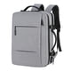 thumbnail image 1 of Compartimentos para mochila para computadora portátil Mochila de negocios para hombres para trabajo Viajes Fin de semana Gris claro, 1 of 8