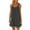 Dark Gray, variant on lmcalzta Womens Summer Dresses Sleeveless Loose Square Neck Sundress Casual Beach Vacation Dress