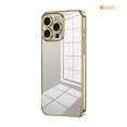 thumbnail image 5 of Luxury Clear Electroplated Edge Phone Case For iPhone 15 14 Plus 13 12 Mini 11 Pro Max Shockproof Silicone Soft TPU Back Cover, 5 of 7