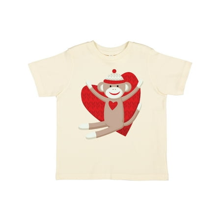 

Inktastic Hug Sock Monkey Gift Toddler Boy or Toddler Girl T-Shirt