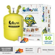 Balloonee Jumbo Disposable Helium Party Kit