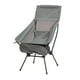 thumbnail image 5 of Silla plegable para acampar, taburete telescópico, silla de playa, columpio, silla portátil con forma de para mochilero, pesca, Picnic y ciclismo Gris, 5 of 8