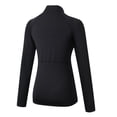 thumbnail image 1 of Sonducket Ropa interior térmica de poliéster para mujer, abrigo portátil de manga larga de secado rápido, ropa atlética de Yoga, abrigo es Prendas para la parte del cuerpo Negro SG, 1 of 6