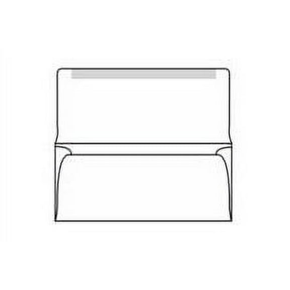 Collection Mailer Envelopes, No. 9 (3-7/8" x 8-7/8") White Vellum 24 lb (SFI Certified), Two Side Seams, Large Flap Extended - Case of 2,000