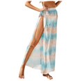 thumbnail image 2 of Sarong Bathing Suit Cover Up for Women Long Beach Wraps Full Printed Swimsuit Coverup Skirt Stylish Bikini Cover Up, 2 of 5